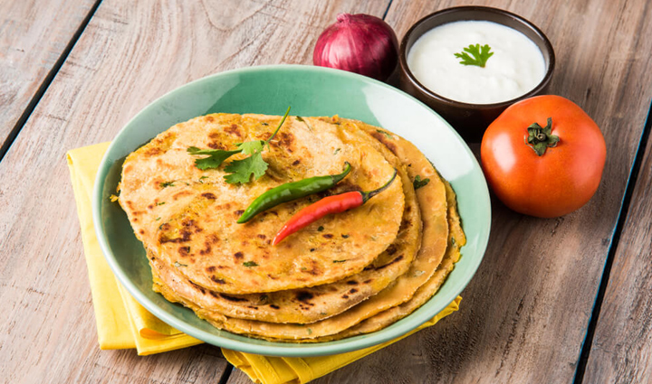 healthy to eat sattu parantha,food,easy recipe