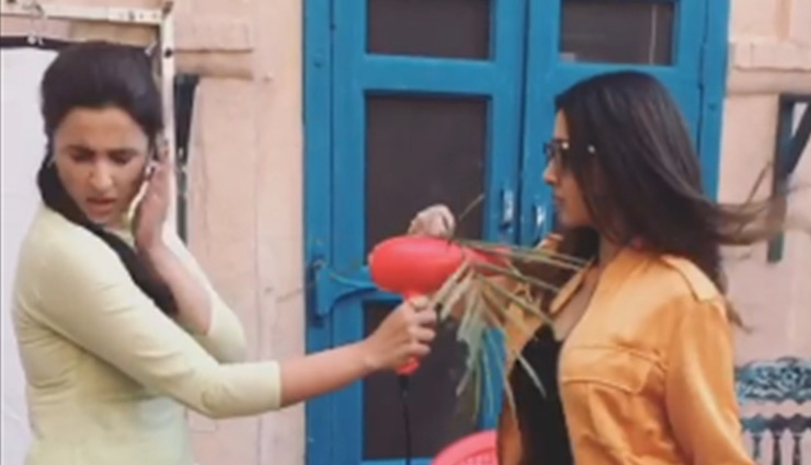 Funny Video of Parineeti Chopra From The Sets of Namastey England