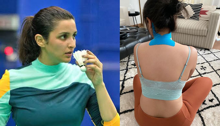 शूटिंग के दौरन हादसे का शिकार हुई परिणीति, तस्वीर शेयर  कर कही यह बात