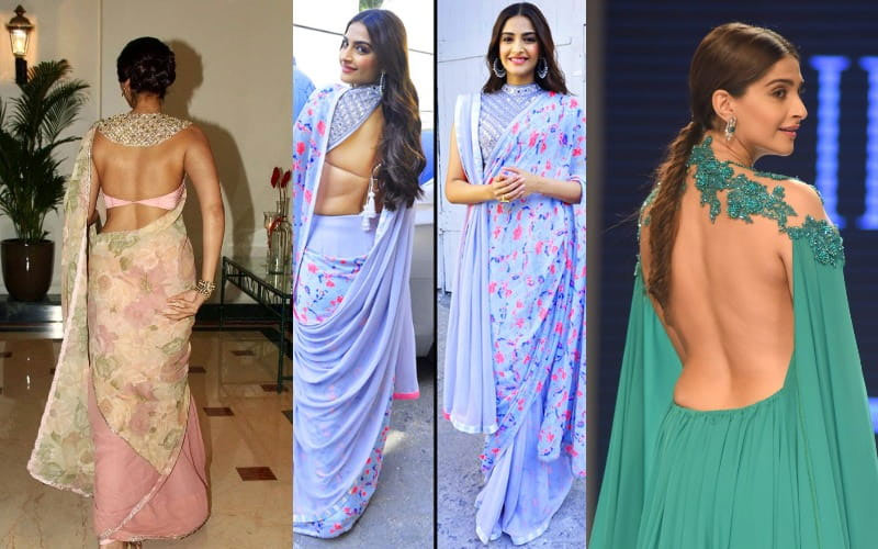 backless gowns,backless blouses,partly backless,backless dresses,backless tops,bollywood diva fashion tips,fashion trends