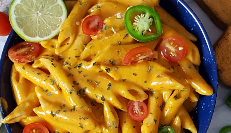 creamy makhani pasta,makhani pasta recipe,pasta recipe,hunger struck,food