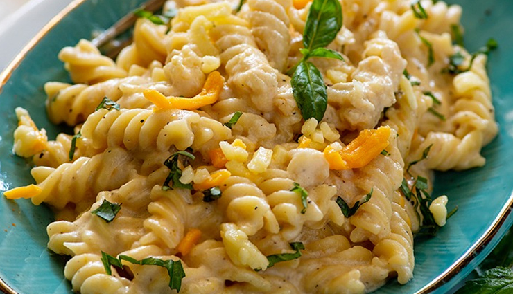 easy to make restaurant style four cheese pasta,food,easy recipe