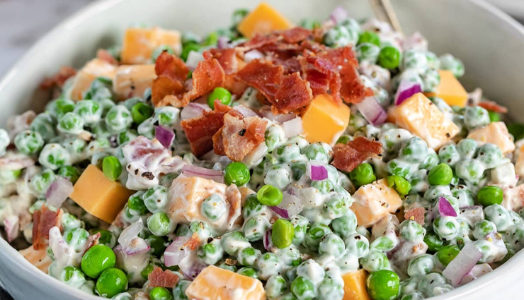 pea salad,pea salad recipes,healthy salads recipes,easy recipes,hunger struck,food