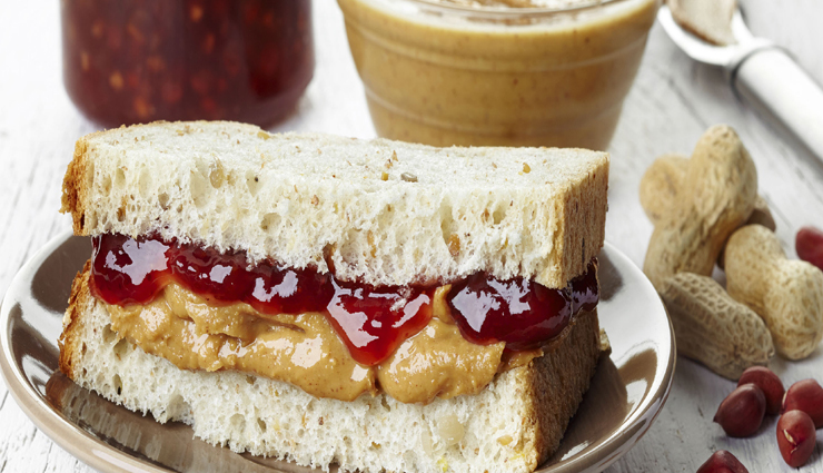 peanut butter and jelly sandwich,sandwich recipe,snacks recipe,recipe,peanut recipe