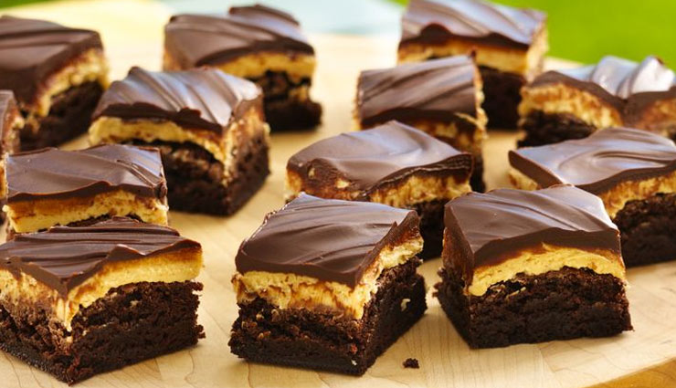 peanut butter brownies,brownies recipe,peanut butter recipe,valentines special recipe,recipe
