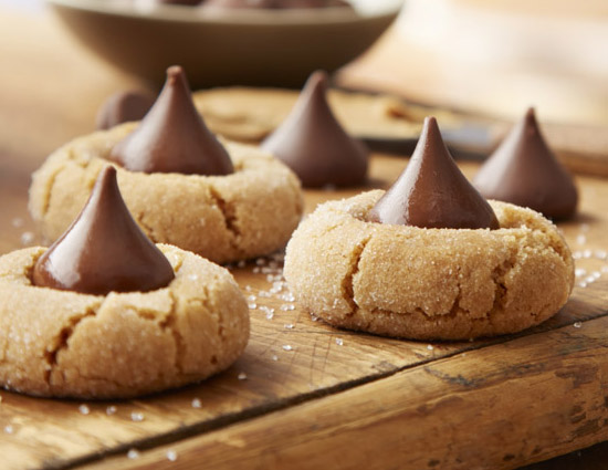 Valentines Special- Peanut Butter Kiss Cookies