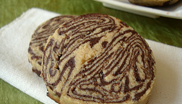 Recipe- Delicious and Eggless Chocolate Peanut Butter Marble Cookies
