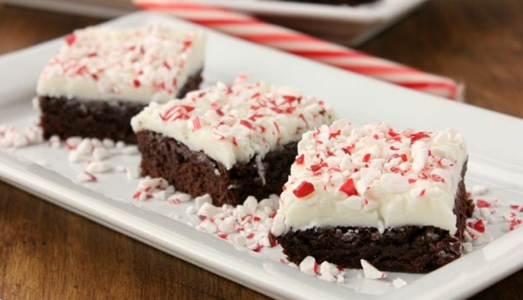 peppermint bark brownies,hunger struck,food,easy recipe