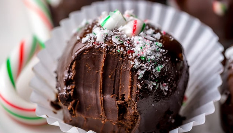 Recipe- Rich and Creamy Peppermint Truffles