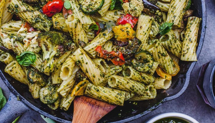 pesto pasta recipe,recipe,fastfood recipe,pasta recipe,special recipe