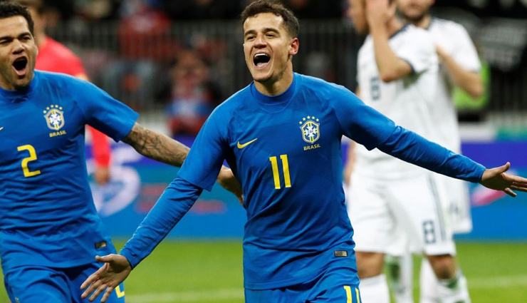 FIFA 2018- Brazil Celebrates Its Dramatic Win Over Costa Rica