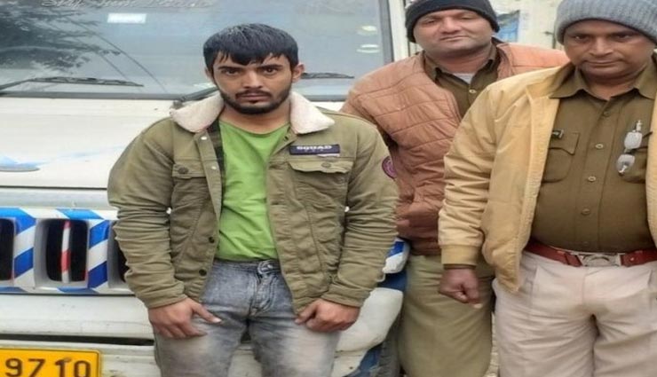 अलवर : 20 किलोमीटर पीछा कर पुलिस ने किया पिकअप चोर को गिरफ्तार