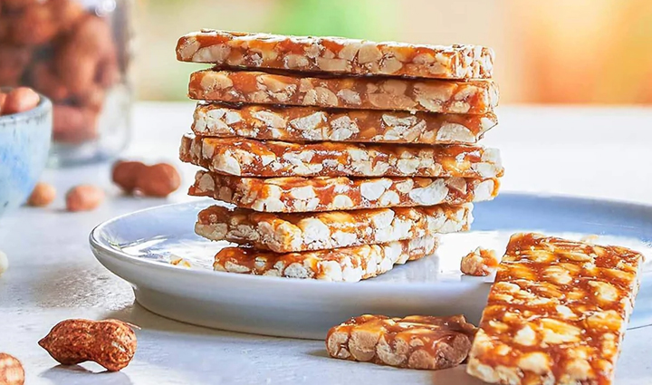 winter special peanut chikki,food,easy recipe