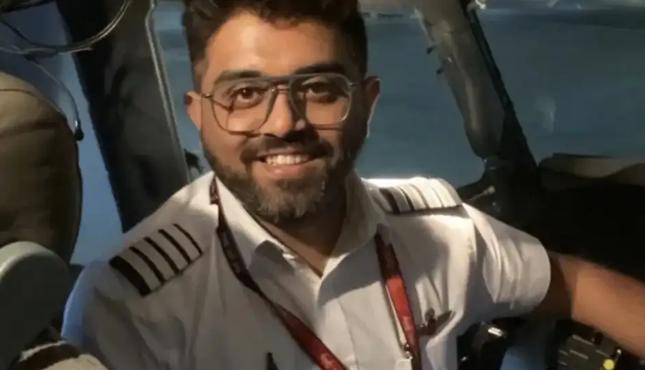 फ्लाईदुबई के हीरो पायलट स्मित मच्छार दुबई एयरलिफ्ट, सऊदी अरब के तबुक में चल रहा था इलाज