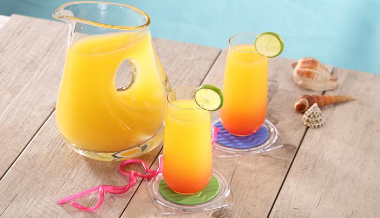Summer Special : ताजगी का अहसास देगी 'पाइनेप्पल ऑरेंज पंच' ड्रिंक #Recipe