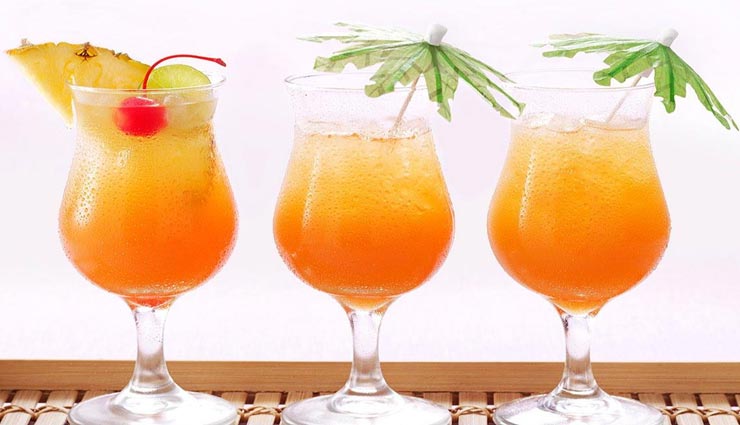 Summer Special : ताजगी का अहसास देगी 'पाइनेप्पल ऑरेंज पंच' ड्रिंक #Recipe pineapple orange punch recipe,recipe,recipe in hindi,special recipe