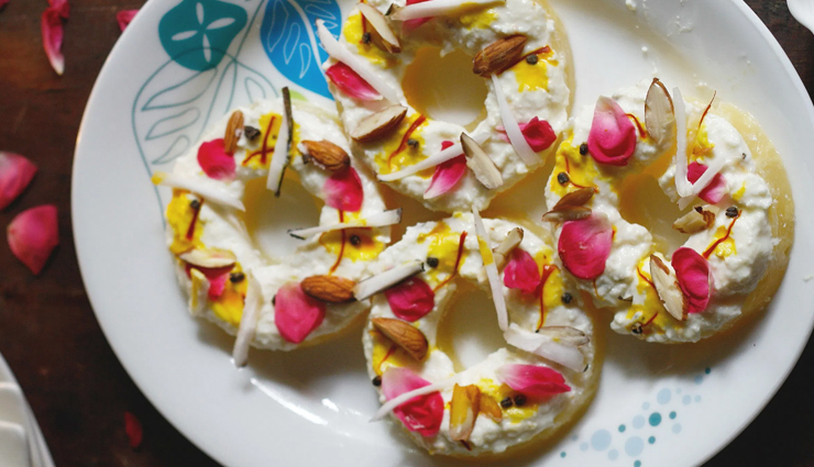 Recipe- Healthy and Delicious Dessert Pineapple Sandesh