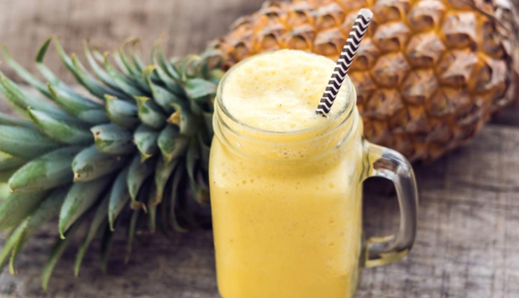pineapple smoothie recipe,easy recipes,snacks recipes,hunger struck,food
