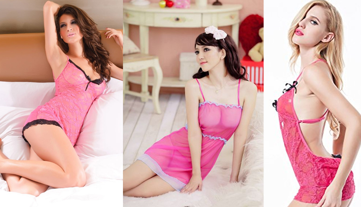 5 lingerie colors to add spice in his mood,red color lingerie,black color lingerie,wine color lingerie,grey color lingerie,pink color lingerie