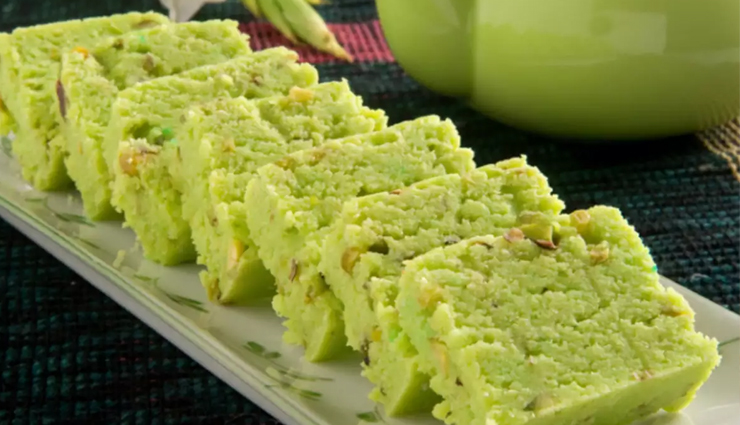 Recipe- Celebrate Diwali With Pista Burfi