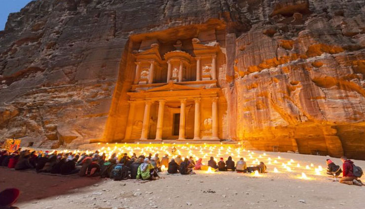 jordan,attractions in jordan,must visit places in jordan,al-siq,petra,wadi rum,colonnaded street,jerash,ajlun castle,ajlun,the treasury
