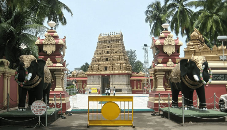 places in mangalore,major attractions of mangalore,karkala gomateshwara,dharmasthala temple,maravanthe beach,sri krishna matha,st marys islands