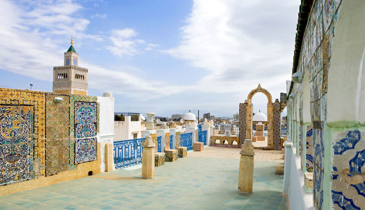 tunis,places to visit in tunis,attractions in tunis,old medina of tunis,the bardo museum,la goulette,zitouna mosque,souks