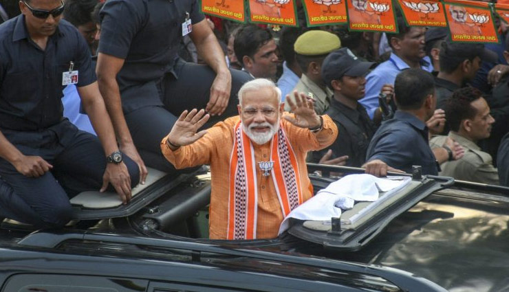 लोकसभा चुनाव 2019: PM मोदी वाराणसी में आज दाखिल करेंगे नामांकन, साथ में होगा पूरा एनडीए