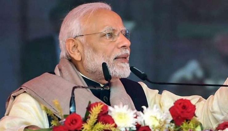 मोदी ने बताए गठबंधन के पंजे के 5 खतरे, राहुल-माया-अखिलेश पर जमकर बरसे