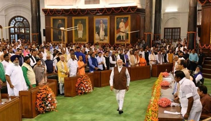 राष्ट्रपति ने नरेंद्र मोदी को नियुक्त किया नवनिर्वाचित प्रधानमंत्री, पीएम ने दिया ‘सबका साथ-सबका विकास-सबका विश्वास’ का नया नारा