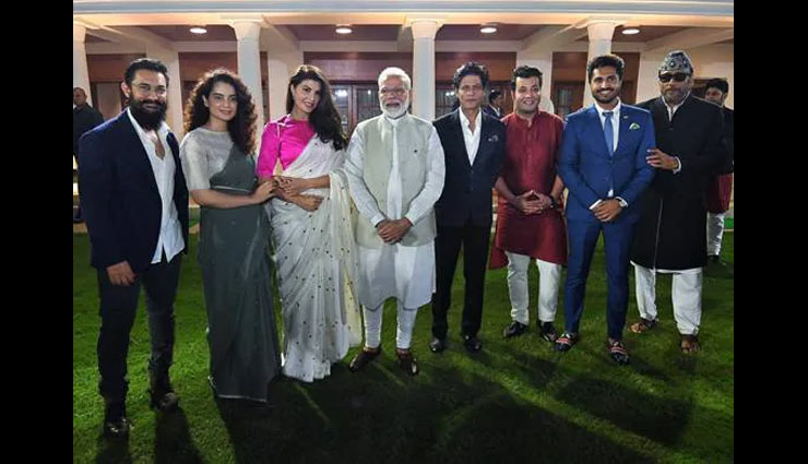 pm narendra modi,Bollywood stars,cinema,kangana ranaut,ekta kapoor,shahrukh khan,aamir khan,mahatma gandhi 150th birth anniversary,news,news in hindi