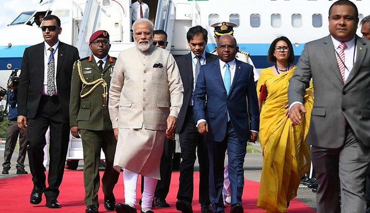मालदीव पहुंचे पीएम मोदी, दिया गया गार्ड ऑफ ऑनर, मिलेगा ‘रूल ऑफ निशान इज्जुद्दीन’ सम्‍मान