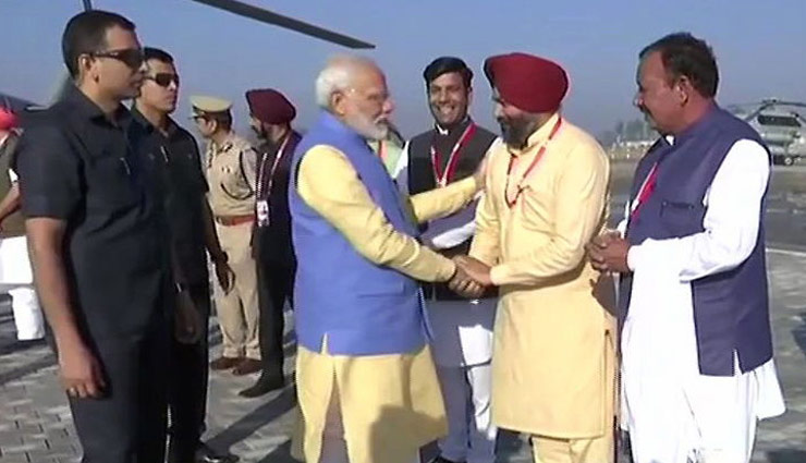 news,news in hindi,kartarpur corridor inauguration,pm narendra modi,gurdaspur,sunny deol,hardeep puri,sukhbir badal,dera baba nanak