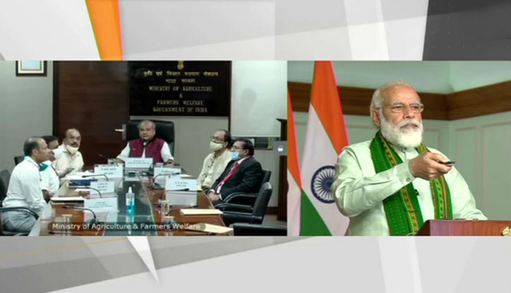 मोदी की किसानों को सौगात / एक लाख करोड़ की योजना लॉन्च, खातों में 17 हजार करोड़ रु किए ट्रांसफर 