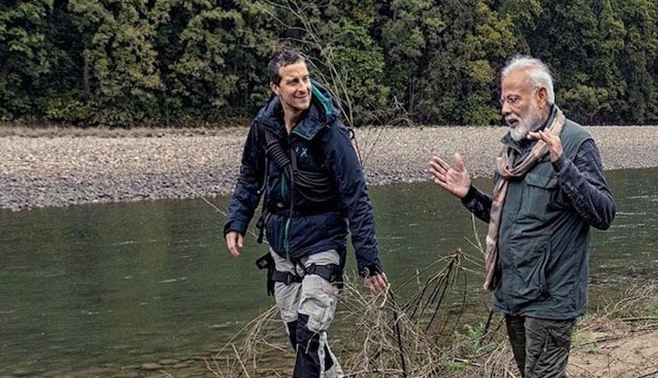 discovery,man vs wild,pm narendra modi,bear grylls,narendra modi news in hindi,news,news in hindi