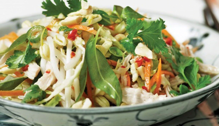 chinese chicken salad,chinese chicken salad recipe,poached chicken,benefits of poached chicken,recipe,salad recipe