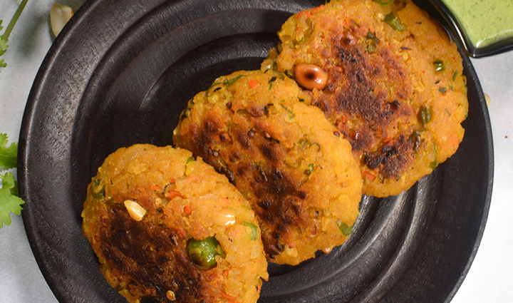 healthy and nutritious poha tikki,food,easy recipe