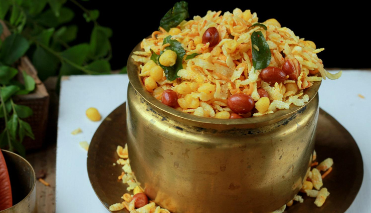 poha chivda recipe,snack recipes,healthy poha chivda,easy recipe,tea time snacks,hunger struck,food