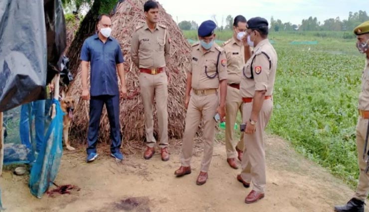 उत्तरप्रदेश : जंगल में मिली खून से लथपथ बुजुर्ग की लाश, पुलिस ने बताया जानवर का हमला जबकि परिजनों ने हत्या