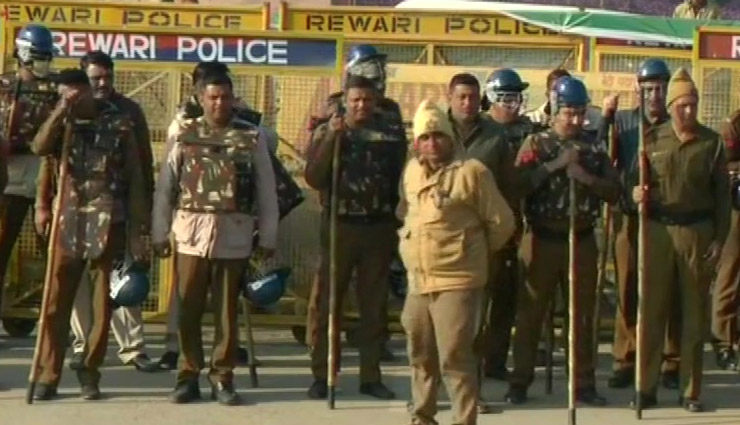 किसानों का चक्काजाम: दिल्ली में पुलिस-पैरामिलिट्री के 50 हजार जवान तैनात