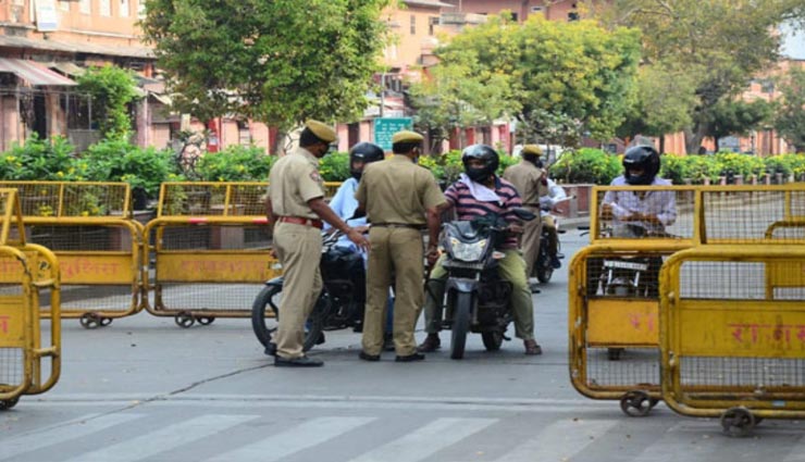 जयपुर : लॉकडाउन में पुलिस की सख्ती, अब तक काट चुकी 3.31 लाख लोगों के चालान