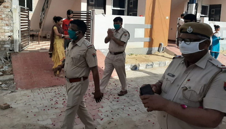 police,coronavirus,coronavirus lockdown,covid 19,rajasthan,hanumangarh,coronavirus news,corona virus news,covid 19 news,news