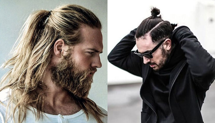 31 Examples Ponytail Hairstyles for Men Photo Ideas  Headcurve