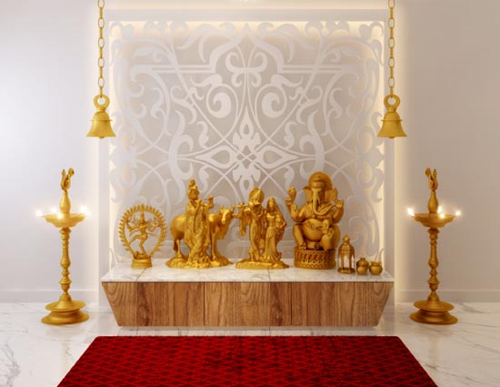 जाने वास्तु के अनुसार केसा हो आपका पूजा घर...