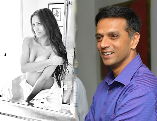 #Tehelka राहुल द्रविड को बर्थडे विश करने के लिए पूनम पांडे हुईं टॉपलेस, देखे तस्वीरे