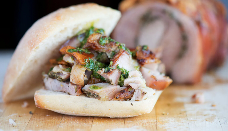 porchetta sandwich,porchetta sandwich recipe,recipe,breakfast recipe