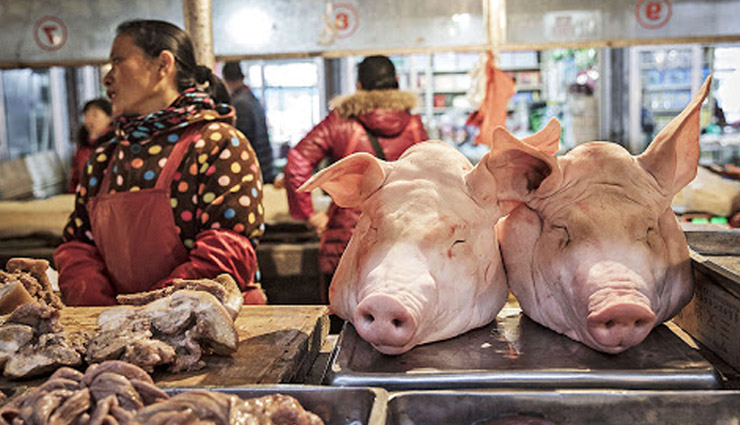 कोरोना कम होते ही चीन में बड़ी मांस की मांग, पोर्क इम्पोर्ट में 170% की आई बढ़त