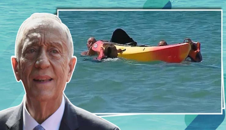 दिल के मरीज होने के बावजूद पुर्तगाल के 71 वर्षीय राष्ट्रपति ने समुद्र में डूब रही दो लड़कियों की बचाई जान