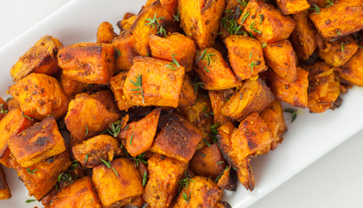 recipe,roasted sweet potatoes,potatoes recipe,snacks recipe