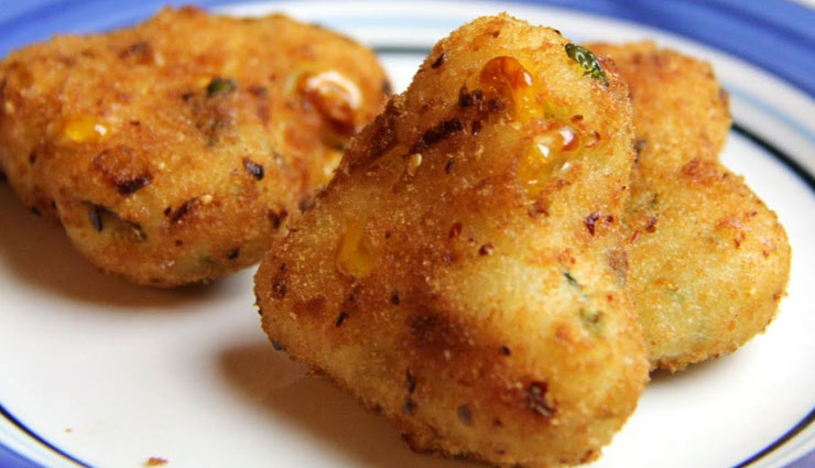 Recipe- Perfect Tea Time Snack, Potato and Sooji Snack